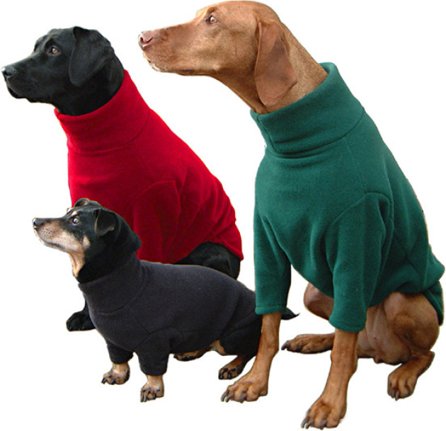 Fleece Dog Jumpers, Dog Coats, Dog TShirts and Shorts HOTTERdog